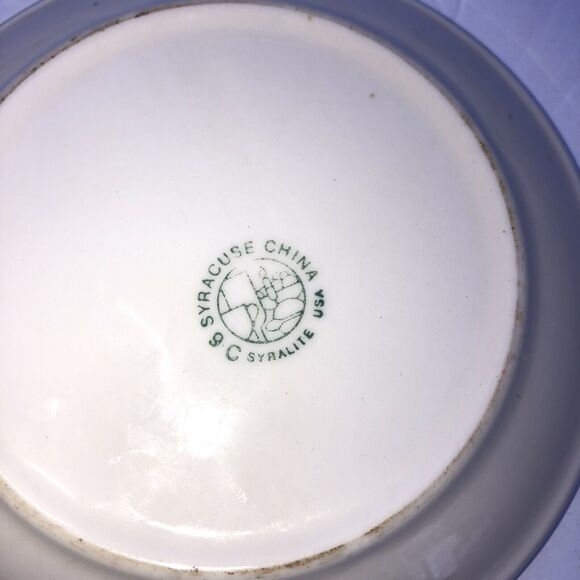 Vintage Portland Country Club 5.25" Plate Falmouth Foreside, Maine Syralite USA - Picture 5 of 5